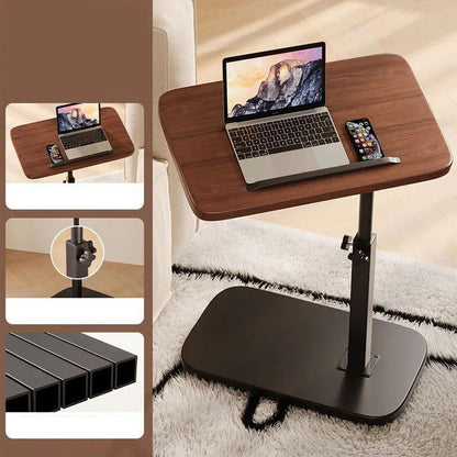 🛋️ LIMITED-TIME 50% OFF! ✨ C-Shape Side Table with Swivel Tray – Adjustable, Spacious, Sturdy 🍽️