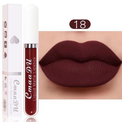 📢📢50 % DE RÉDUCTION !!!⏰Rouge à lèvres liquide mat et waterproof 18 couleurs💄✨