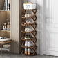 ✨ Foldable Bamboo Shoe Rack – Heavy-Duty Free-Standing Organizer – 100% Natural Alpine Bamboo, Tool-Free 5-Second Scissor Fold Setup, Sturdy High-Load X-Structure & Ultra-Compact Flat Storage – 2-10 Tiers 2 Colors 🌿