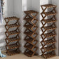✨ Foldable Bamboo Shoe Rack – Heavy-Duty Free-Standing Organizer – 100% Natural Alpine Bamboo, Tool-Free 5-Second Scissor Fold Setup, Sturdy High-Load X-Structure & Ultra-Compact Flat Storage – 2-10 Tiers 2 Colors 🌿