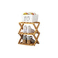 ✨ Foldable Bamboo Shoe Rack – Heavy-Duty Free-Standing Organizer – 100% Natural Alpine Bamboo, Tool-Free 5-Second Scissor Fold Setup, Sturdy High-Load X-Structure & Ultra-Compact Flat Storage – 2-10 Tiers 2 Colors 🌿