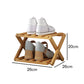 ✨ Foldable Bamboo Shoe Rack – Heavy-Duty Free-Standing Organizer – 100% Natural Alpine Bamboo, Tool-Free 5-Second Scissor Fold Setup, Sturdy High-Load X-Structure & Ultra-Compact Flat Storage – 2-10 Tiers 2 Colors 🌿