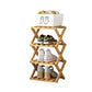 ✨ Foldable Bamboo Shoe Rack – Heavy-Duty Free-Standing Organizer – 100% Natural Alpine Bamboo, Tool-Free 5-Second Scissor Fold Setup, Sturdy High-Load X-Structure & Ultra-Compact Flat Storage – 2-10 Tiers 2 Colors 🌿