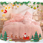 🛏️ 50% OFF! 🎁 Winter Plush Bedding Set – 4‑piece, warm & cozy ✨