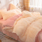 🛏️ 50% OFF! 🎁 Winter Plush Bedding Set – 4‑piece, warm & cozy ✨