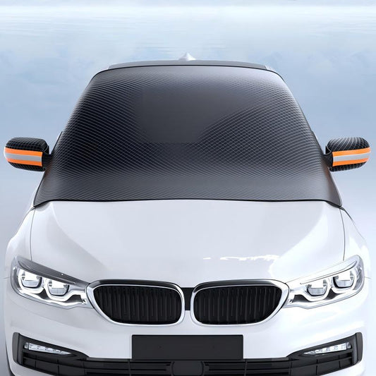 ❄️ 50% OFF NOW! 🚗 All-Season Magnetic Windshield Cover – Waterproof, Flame-Retardant & Windproof for Snow, Ice, Sun & Dust ☀️