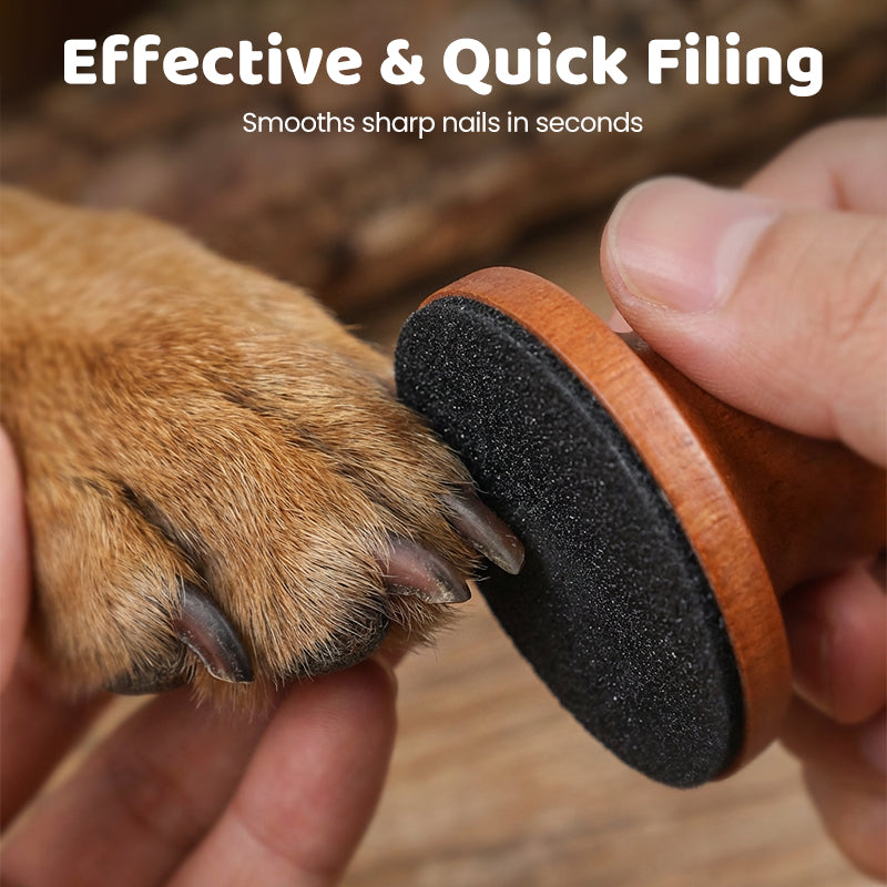 ✨ ½ PRIX ! Lime à ongles en bois pour chiens et chats – Recharges incluses, usage zéro déchet, idéale pour griffes sensibles 🐾🌿