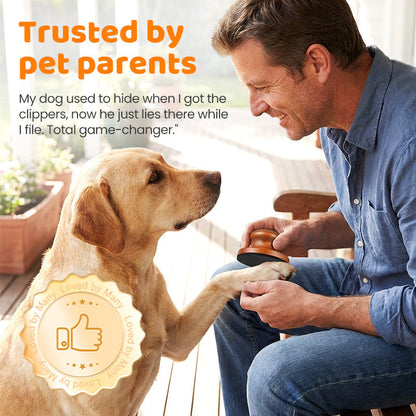 ✨ ½ PRIX ! Lime à ongles en bois pour chiens et chats – Recharges incluses, usage zéro déchet, idéale pour griffes sensibles 🐾🌿