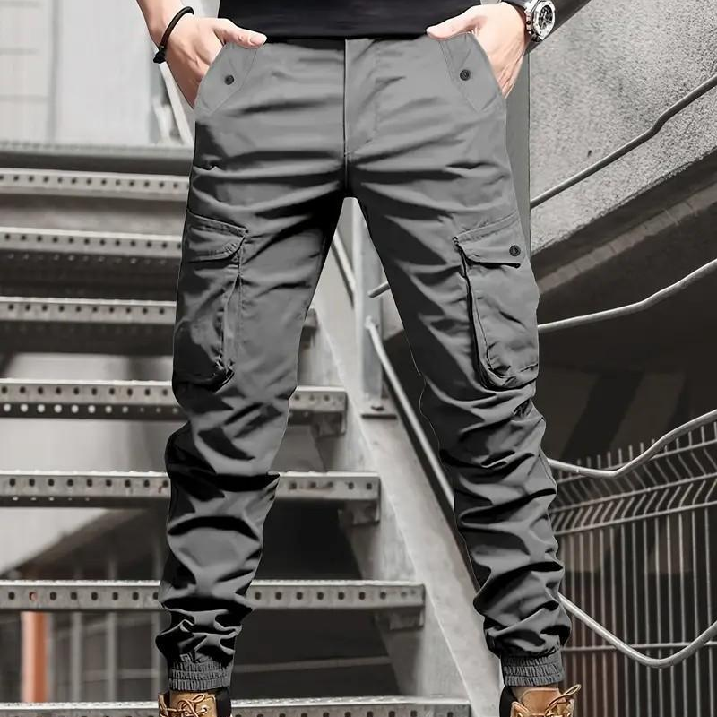 💎 -50% SUR PANTALON CARGO ! 💎 Coupe Fuselée, Multiples Poches & Tissu Résistant pour Homme 👖🏙️