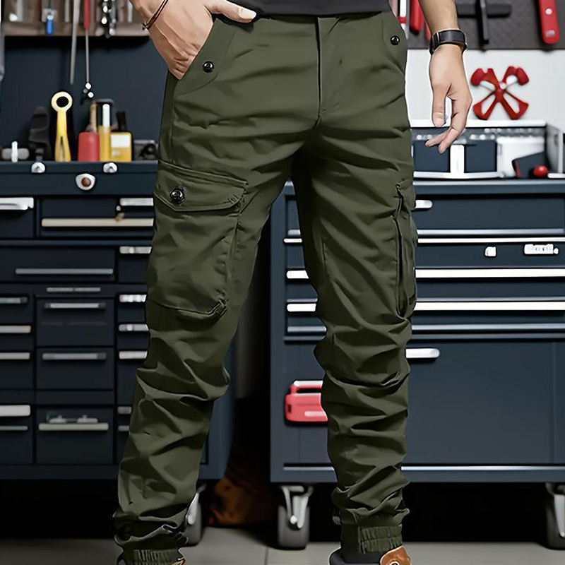 💎 -60% SUR PANTALON CARGO ! 💎 Coupe Fuselée, Multiples Poches & Tissu Résistant pour Homme 👖🏙️
