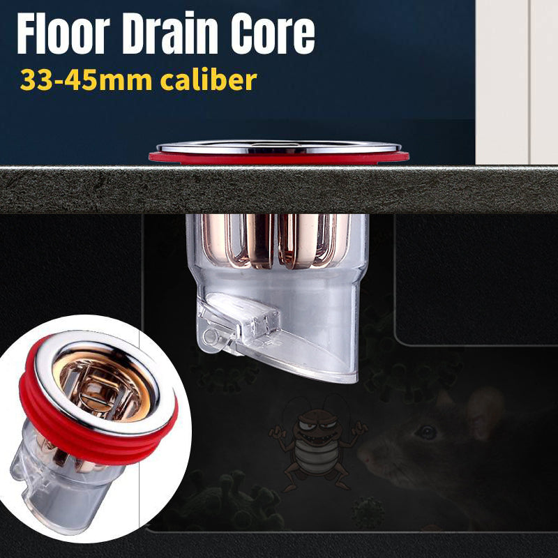 🚰⏰ 2 achetés, le 3e offert ! Insert Magnétique Anti-Odeurs pour Siphon – Anti-Cheveux, Anti-Insectes & Écoulement Rapide