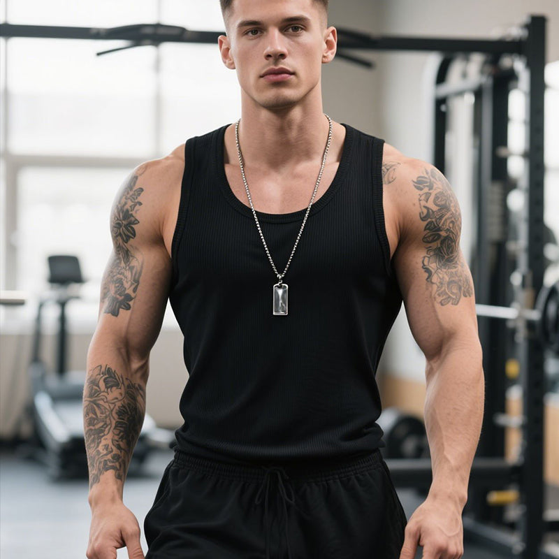 💪 60% DE RÉDUCTION! 👕 Débardeur de Fitness en Coton pour Homme – Respirant, Léger & Idéal pour la Salle de Sport 🔥
