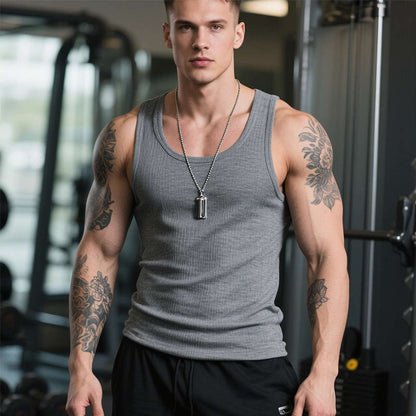 💪 60% DE RÉDUCTION! 👕 Débardeur de Fitness en Coton pour Homme – Respirant, Léger & Idéal pour la Salle de Sport 🔥