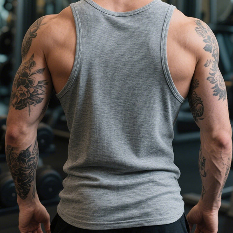 💪 60% DE RÉDUCTION! 👕 Débardeur de Fitness en Coton pour Homme – Respirant, Léger & Idéal pour la Salle de Sport 🔥