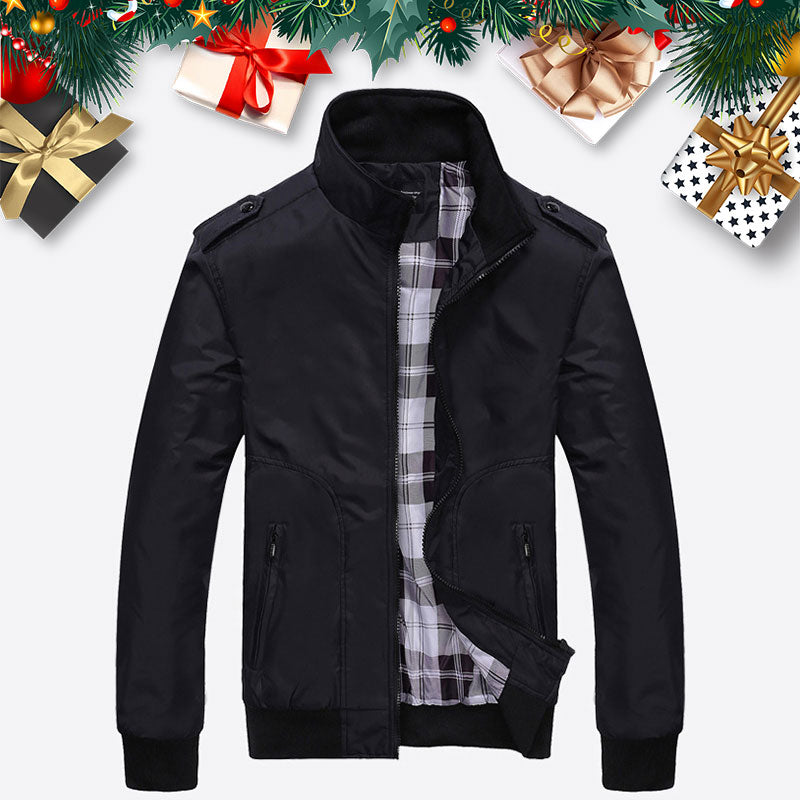 👔✨ PROMO -50 % ! Veste homme à col montant – Style business, respirante et coupe-vent (M-4XL)