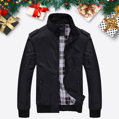 👔✨ PROMO -50 % ! Veste homme à col montant – Style business, respirante et coupe-vent (M-4XL)