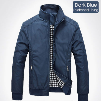 👔✨ PROMO -50 % ! Veste homme à col montant – Style business, respirante et coupe-vent (M-4XL)