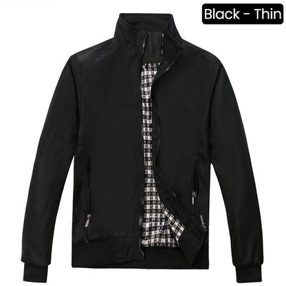 👔✨ PROMO -50 % ! Veste homme à col montant – Style business, respirante et coupe-vent (M-4XL)