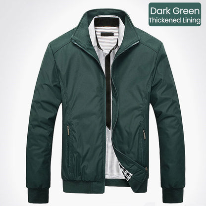 👔✨ PROMO -50 % ! Veste homme à col montant – Style business, respirante et coupe-vent (M-4XL)