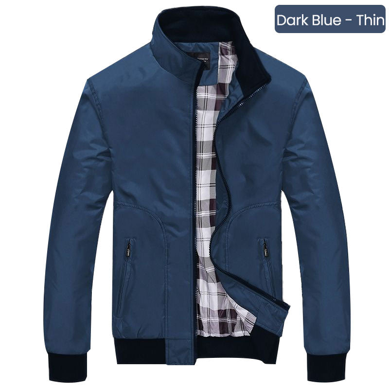 👔✨ PROMO -50 % ! Veste homme à col montant – Style business, respirante et coupe-vent (M-4XL)