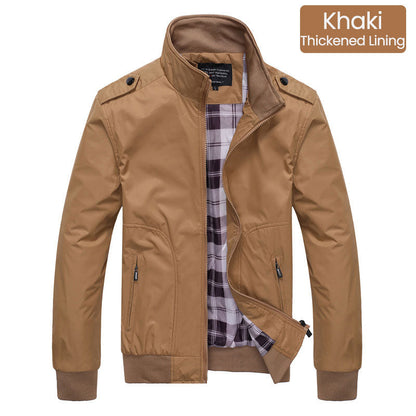 👔✨ PROMO -50 % ! Veste homme à col montant – Style business, respirante et coupe-vent (M-4XL)