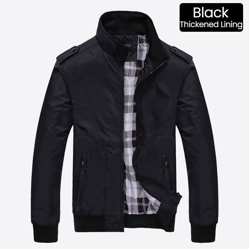 👔✨ PROMO -50 % ! Veste homme à col montant – Style business, respirante et coupe-vent (M-4XL)