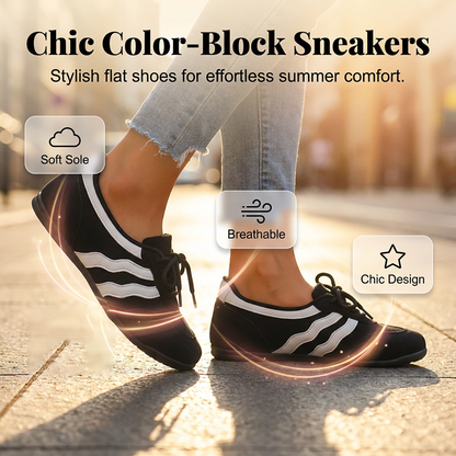 👟 50% DE RÉDUCTION! ✨ Baskets Rétro Rayées – Style Iconique, Intemporel & Parfaites Pour Un Look Décontracté 🌟