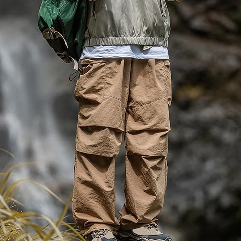 Pantalon cargo parachute pour homme