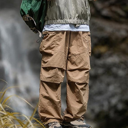 Pantalon cargo parachute pour homme
