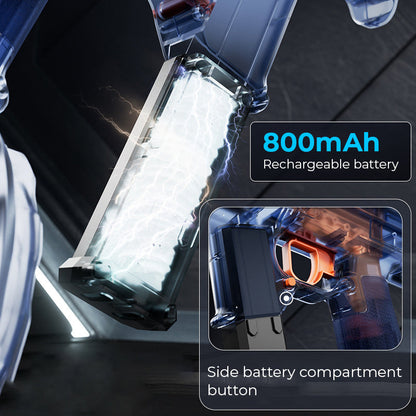 Moitié prix ! Pistolet à eau électrique rechargeable – Batterie haute capacité, tir rapide, plaisir estival sans fin