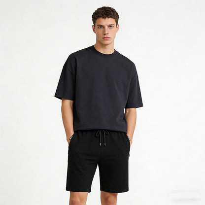 Short de sport décontracté et extensible pour homme