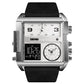 📢📢50% OFF !! ⏰50mm Oversized Sport Watch – Dual movement, luminous hands, water resistant. Easy to read, built to last. Great value for sports & work. 🛡️⌚