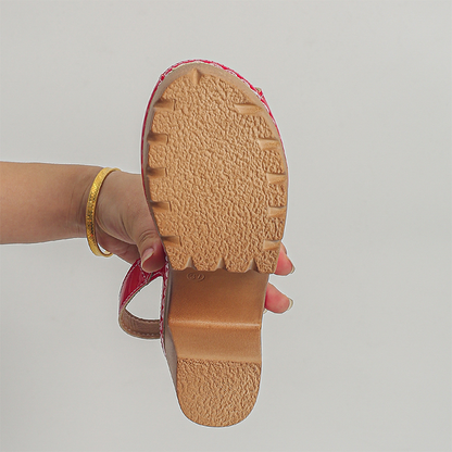 👠 50% DE RÉDUCTION ! Sandales à Boucle Chic – Talons Stables & Look Raffiné ✨💖【Prix Exceptionnel】