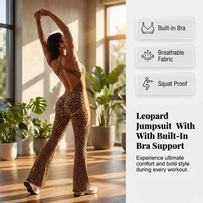 💐50% DE RÉDUCTION ! Combinaison Fitness avec Soutien-Gorge – Maintien Intégré & Confort Total 💪🌸【Offre Limitée】