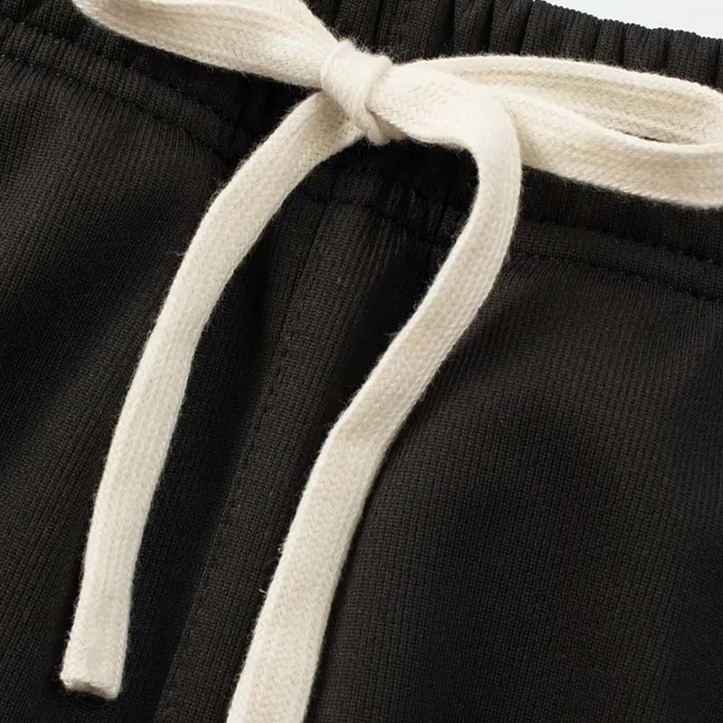Pantalon rayé décontracté pour homme, coupe droite