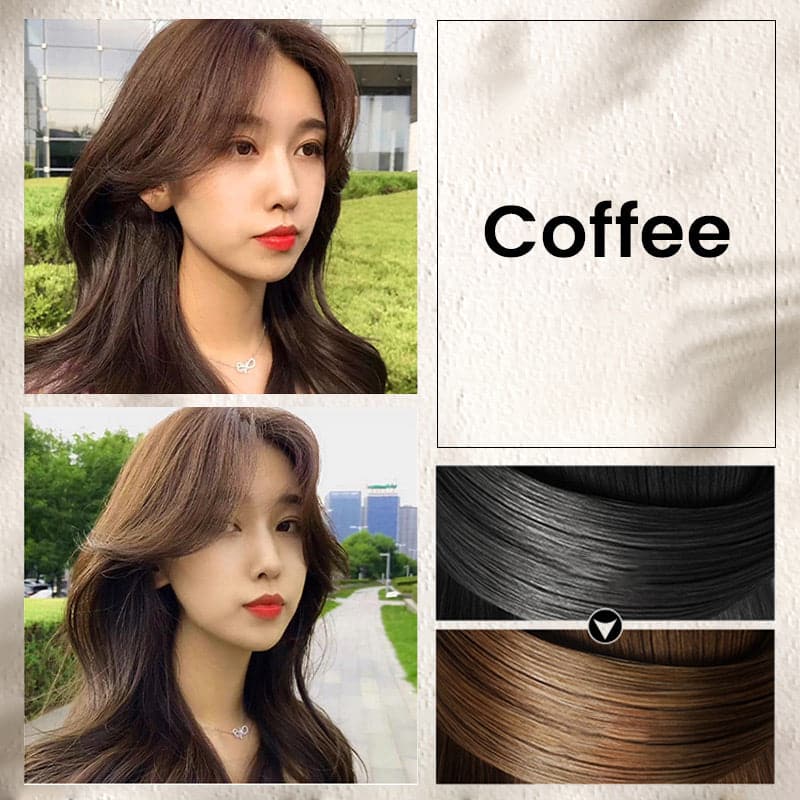 ✨🔥Coloration Capillaire Végétale Colorée avec Peigne Applicateur Innovant👱
