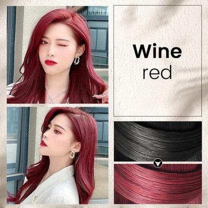 ✨🔥Coloration Capillaire Végétale Colorée avec Peigne Applicateur Innovant👱
