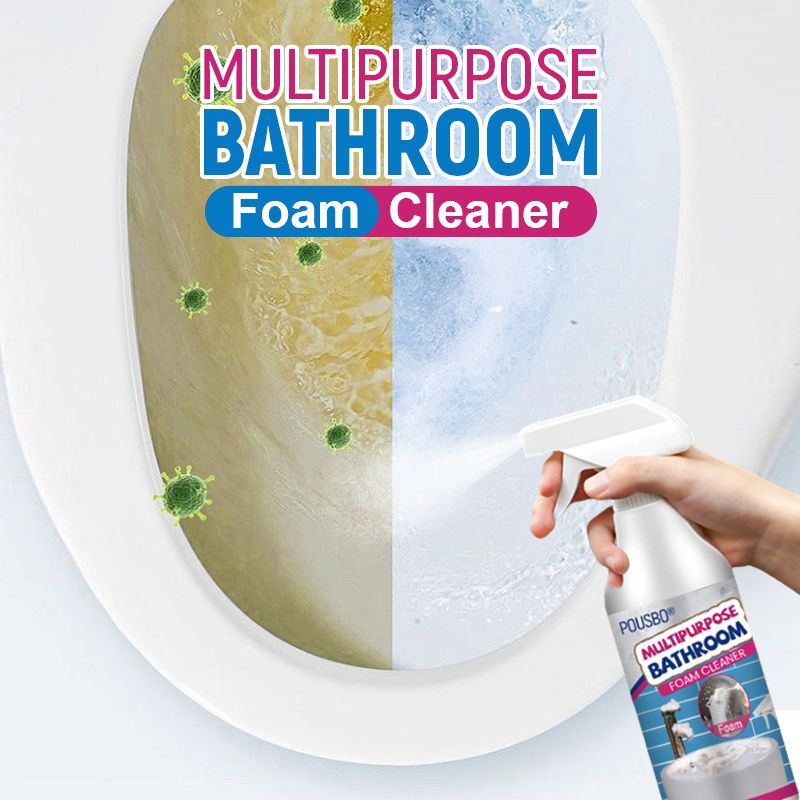 ✨ Achetez‑en 2, obtenez‑en 1 GRATUIT ✨ Nettoyant mousse multi‑usages – Une salle de bain impeccable sans effort