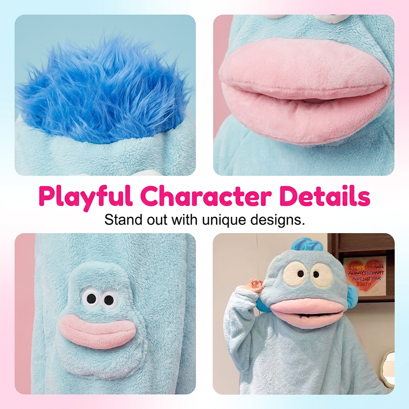 😜 50 % DE RÉDUCTION – Pyjama douillet en polaire corail  Dormez en toute décontraction avec notre imprimé le plus rigolo et le plus douillet à ce jour !