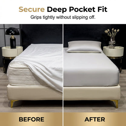 📢📢50 % DE RÉDUCTION !! & LIVRAISON GRATUITE ⏰Ensemble de draps-housses rafraîchissants de qualité supérieure