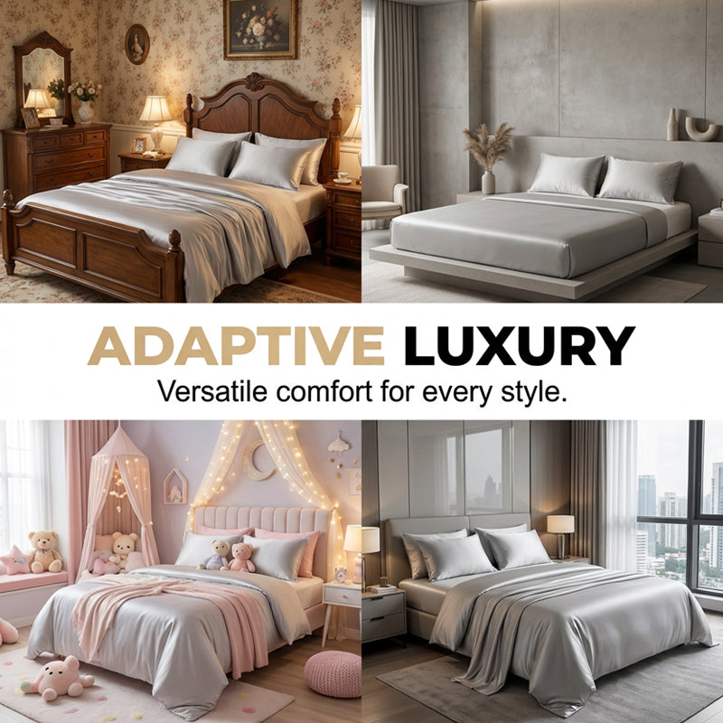 📢📢50 % DE RÉDUCTION !! & LIVRAISON GRATUITE ⏰Ensemble de draps-housses rafraîchissants de qualité supérieure