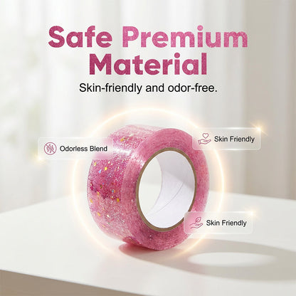 🧵 50% RABATT! ✨ Starkes Wasserdichtes Doppelseitiges Glitzerklebeband – Hochklebrig, Vielseitig & Perfekt Für Bastelarbeiten & Dekoration 🎨