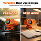 Hands-Free Personal Cooling Fan with LED Display