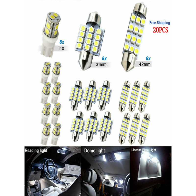 🚗💨 50 % DE RÉDUCTION – Kit de 20 éclairages LED universels pour l'intérieur de votre voiture | Télécommande RGB, installation facile