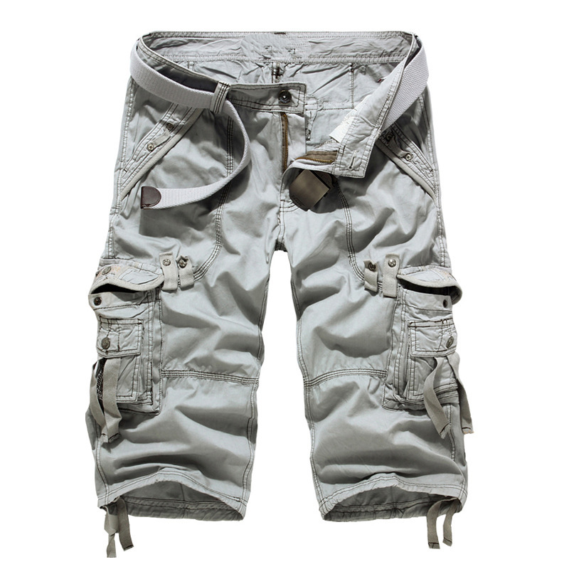 🩳 50% DE RÉDUCTION! 🚚 Short Cargo Homme – Tailles 29 à 42, Poches Multiples, Coupe Décontractée & Parfait Pour L'Été ☀️ Livraison Gratuite