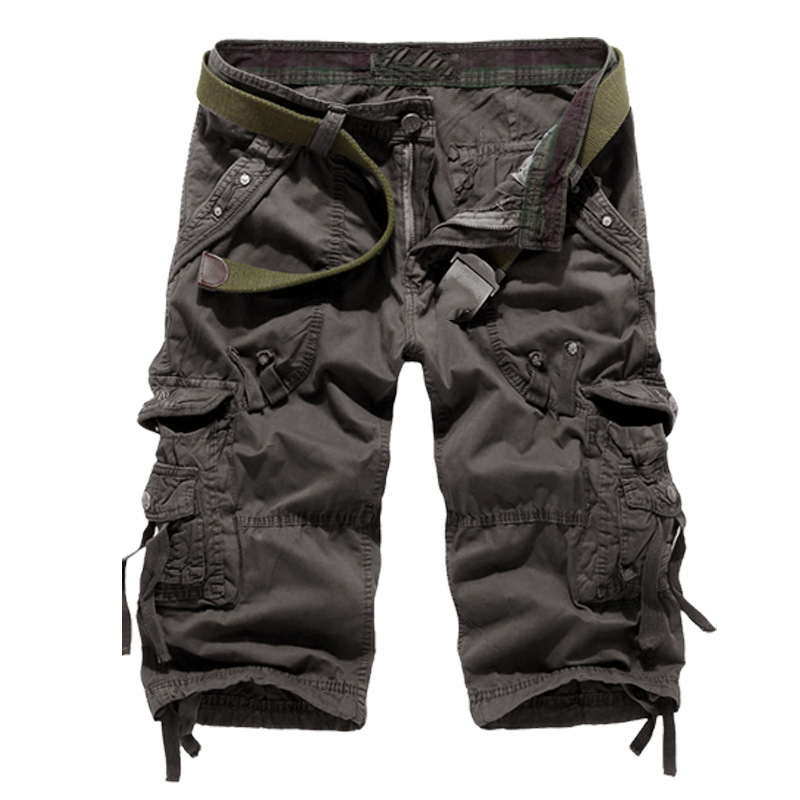 🩳 50% DE RÉDUCTION! 🚚 Short Cargo Homme – Tailles 29 à 42, Poches Multiples, Coupe Décontractée & Parfait Pour L'Été ☀️ Livraison Gratuite