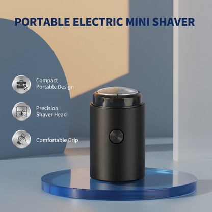 💧🪒 ½ PRICE! Mini Electric Shaver – Wet/Dry, Precision Blades, Fits Anywhere, Ideal for On-the-Go Grooming ✨