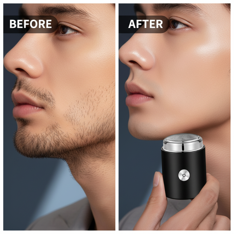 💧🪒 ½ PRICE! Mini Electric Shaver – Wet/Dry, Precision Blades, Fits Anywhere, Ideal for On-the-Go Grooming ✨