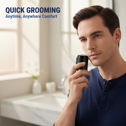 💧🪒 ½ PRICE! Mini Electric Shaver – Wet/Dry, Precision Blades, Fits Anywhere, Ideal for On-the-Go Grooming ✨