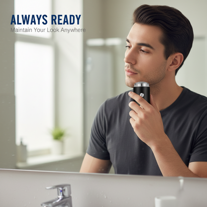 💧🪒 ½ PRICE! Mini Electric Shaver – Wet/Dry, Precision Blades, Fits Anywhere, Ideal for On-the-Go Grooming ✨